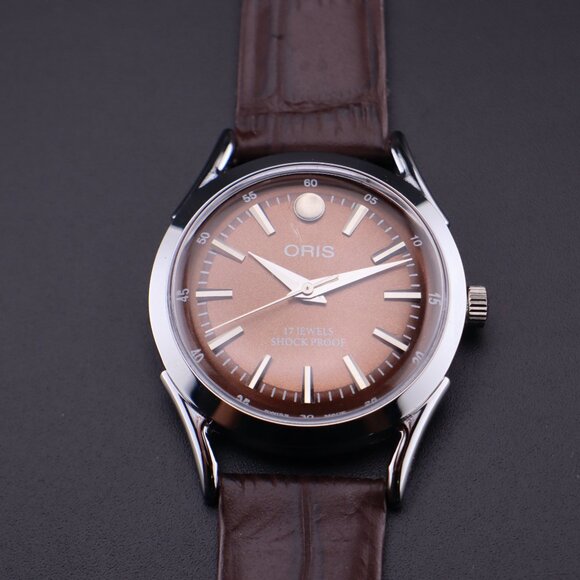 Oris Vintage Swiss 17 Jewels Hand-Wound Mechanical Men's Watch  - FREE SHIPPING - Picture 6 of 12